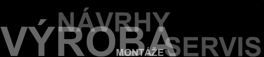 Nvrhy - vroba - monte - servis